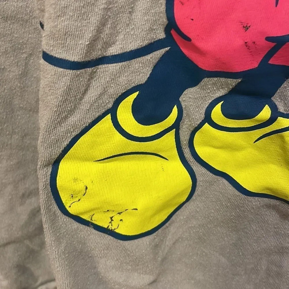 DISNEY Mickey Mouse woman’s gray crop top - Picture 6 of 12